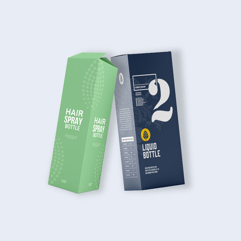 Hair Spray Boxes